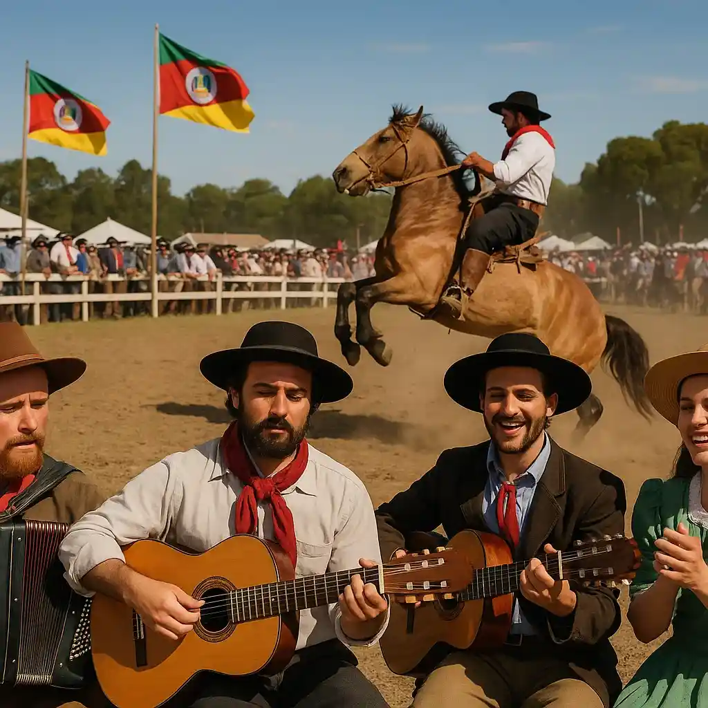 Festivais e Rodeios Celebrações que exaltam a tradição Gaúcha